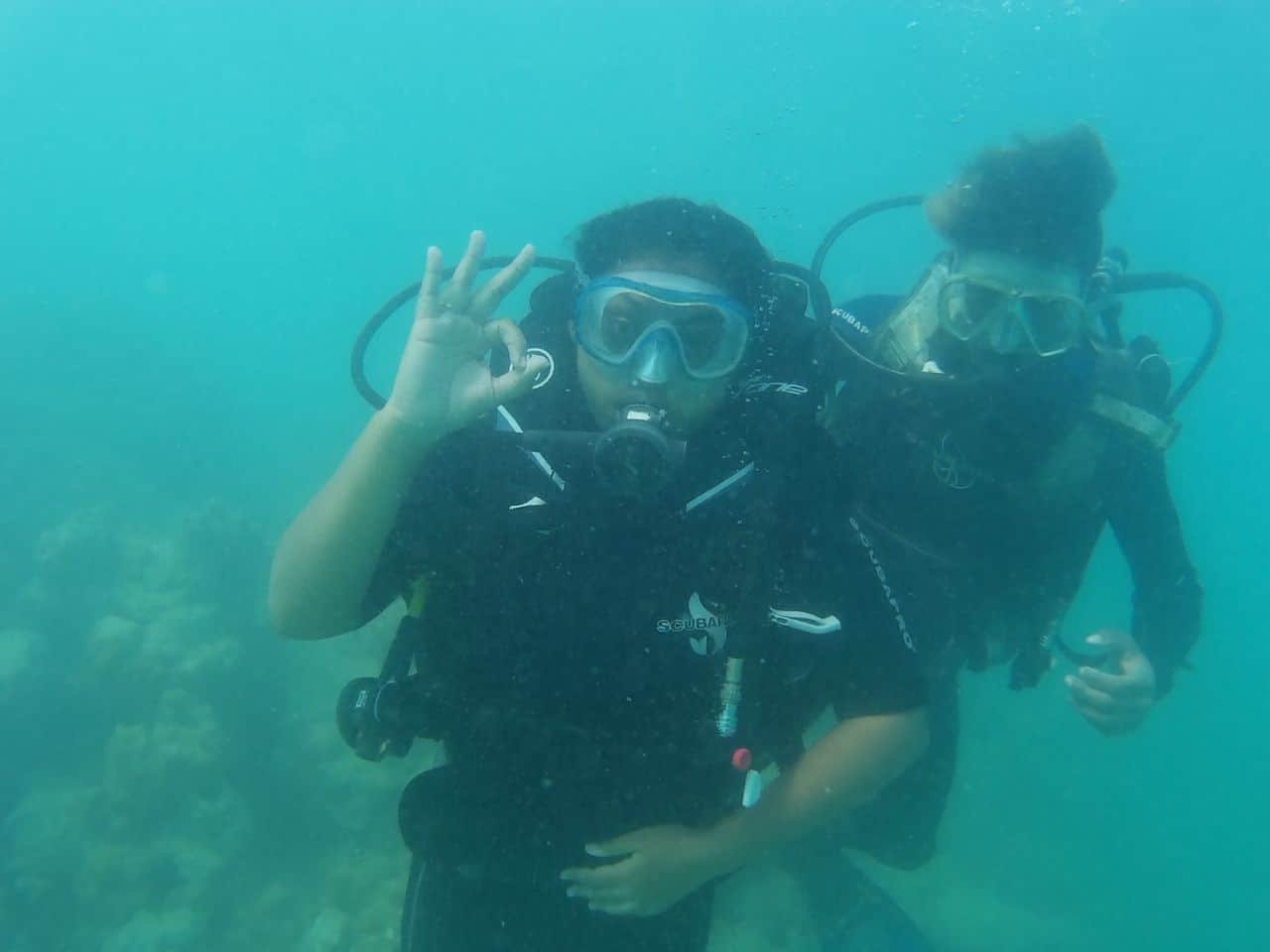 Scuba diving at Havelock Island for beginners