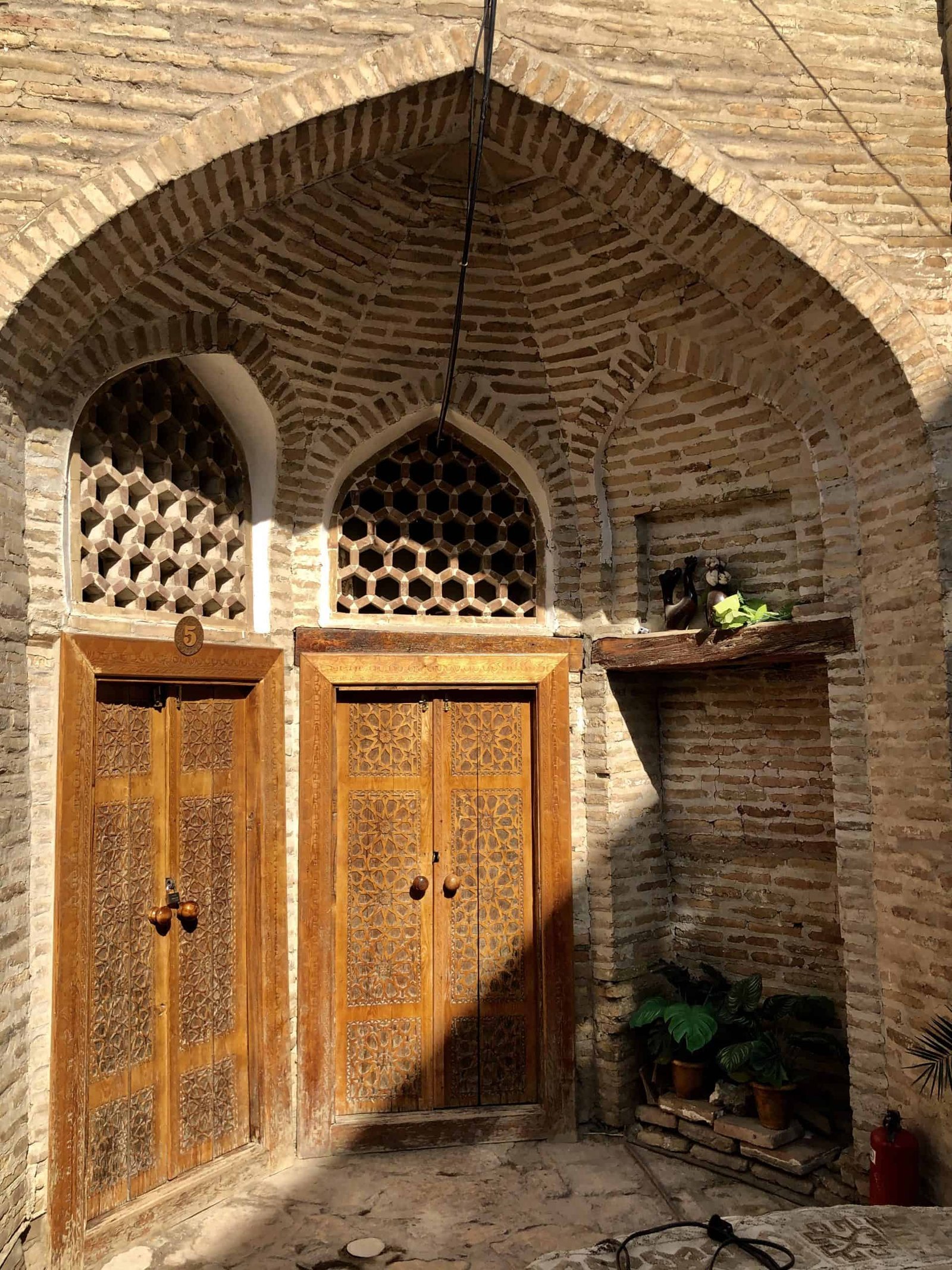 15th century well, Khurjin Madrassa,Bukhara