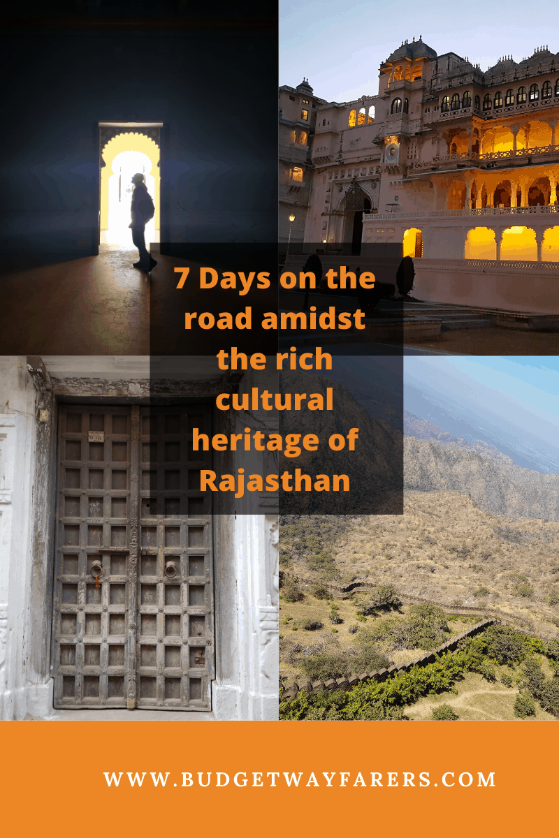 Week long road trip itinerary for Rajasthan 