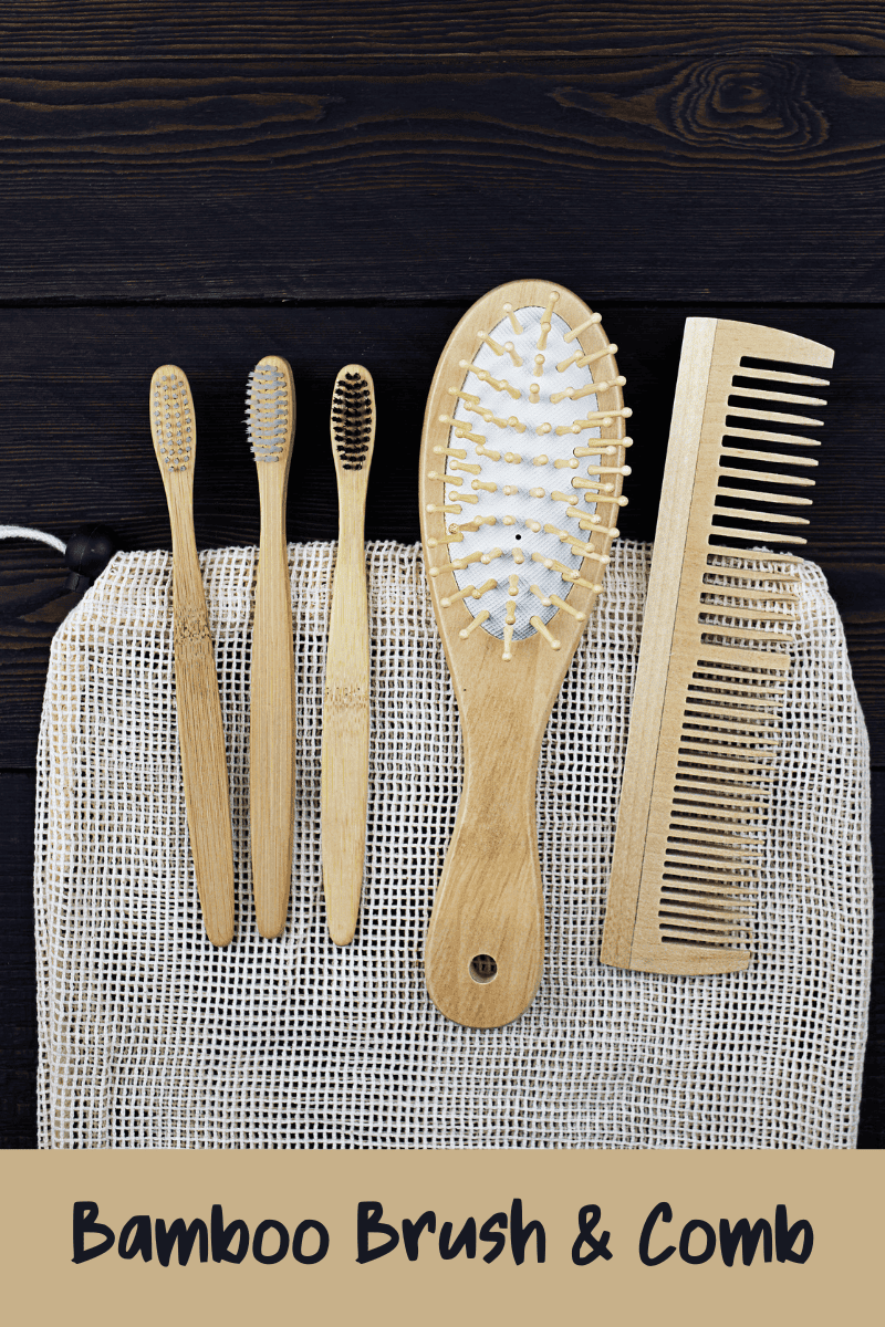 Bamboo brush and comb