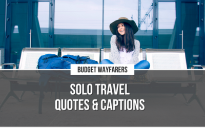 Looking for Inspiring IG Captions for Your Solo Trip Pictures?